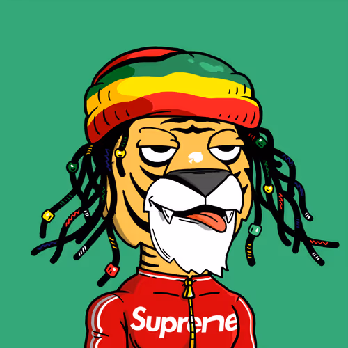 Grouchy Tiger Social Club #378