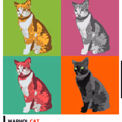 Warhol Cat The Legacy