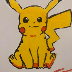 " Pikachu " #8 Original 1:1 art signed By Timothy R. O'Neill