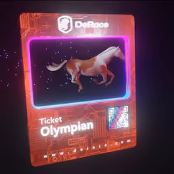 Olympian NFT Horse Ticket