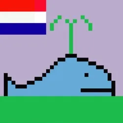 Whale of each national flag #004