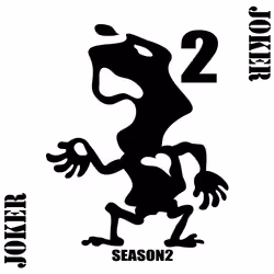 COSTUME CARDS SEASON2_#WHITE JOKER