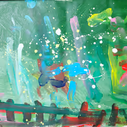 Fireflies and Railway