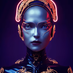 blue face #20