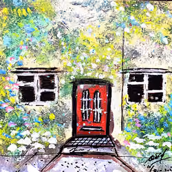 The house with the red door