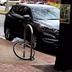 One-wheeled bike