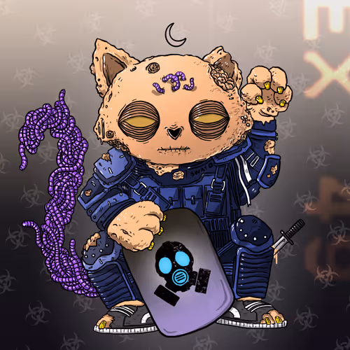 Zombie Lucky Cat 0408