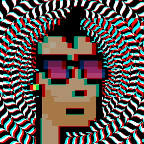 Glitch in the PunksMatrix #5134 optix
