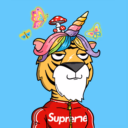 Grouchy Tiger Social Club #4224