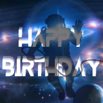 Space Man Birthday 