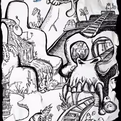 Niftyland Map Fragment (Upper Right)