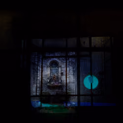 The virgin, the covid and the moon - From the series Lunas Lunatias