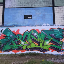 The Bad Green 1/1 (Desoler) Spraypaint Graffiti