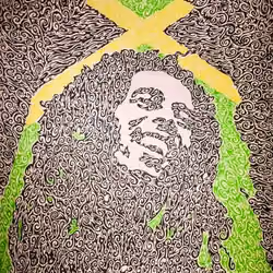 Bob Marley Illusions Artwork