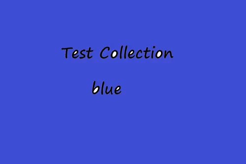Test Collection 321321