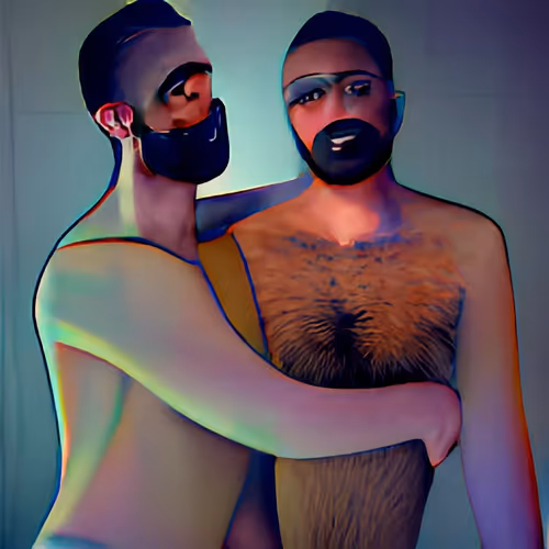 Dirty Homoerotic Art