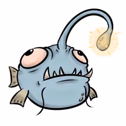 Derpy Angler Fish