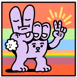 Peace Rabbit 6