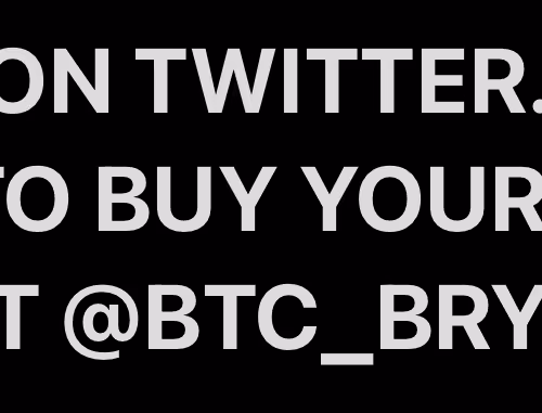 DM ME ON TWITTER 