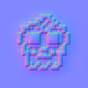 Kawaii  SKULL #255