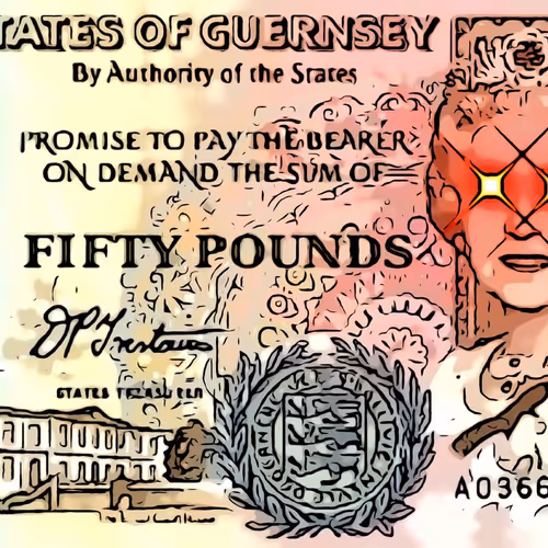 F*CK 50 Guernsey Pound