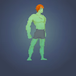 "HULK'IN IT"   1 OF 1 RETRO