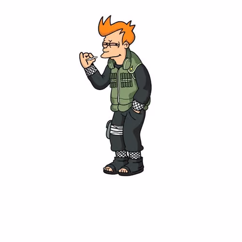 Fry x Naruto