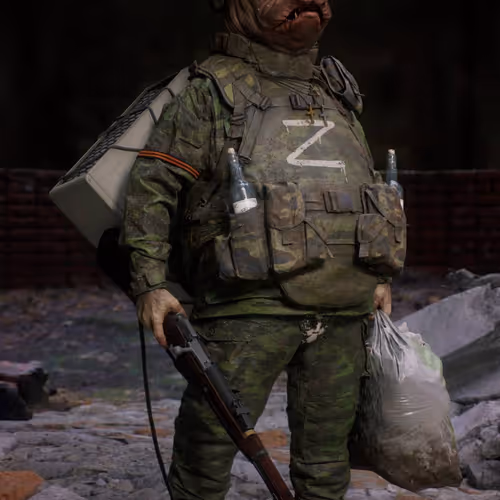 Russian soldier