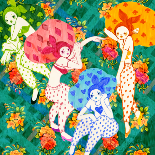 Flower & girls #03