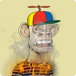 BURNING APE #9608