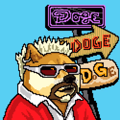 Dogepunks #112 - Fieri Doge