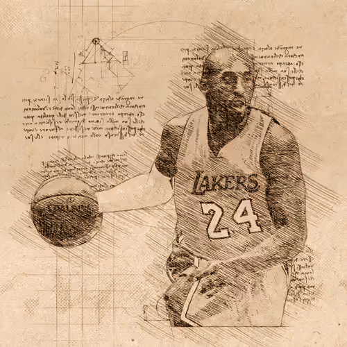 Da Vinci #3 - Kobe Bryant