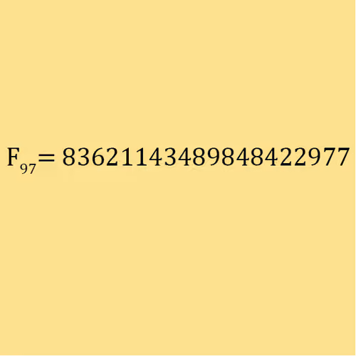 Fibonacci Sequence # 97