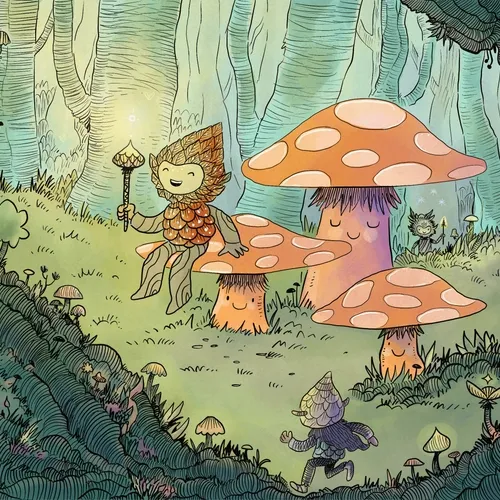 Muju Tree Spirit & The Magic Shrooms