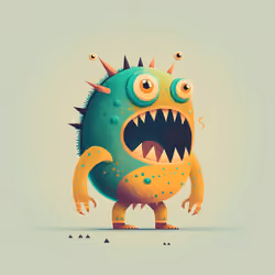 Cute Monster #634