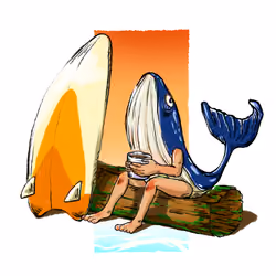 waiting for waves
