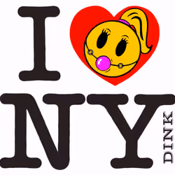 I ❤️ NY SUZIE STICKER # 1
