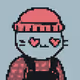 Bored Pixel Cat #2169