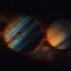 Distorted Solar System