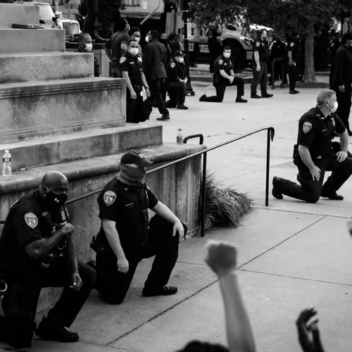 Kneeling in Solidarity