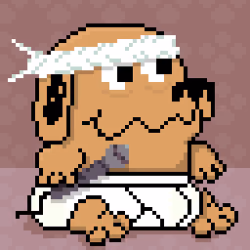 Diaper Dog #0198