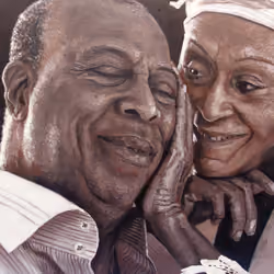 Chucho Valdés (Oil Painting), Irakere and the feeling`s girlfriend