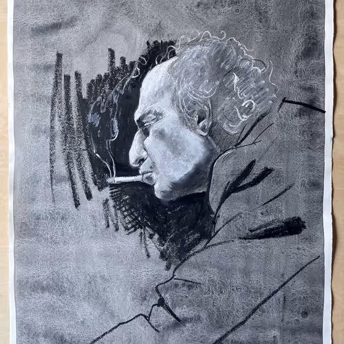 Portraits of My Favorite Chess Players in Oil Pastel