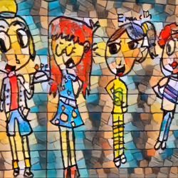 The four girls