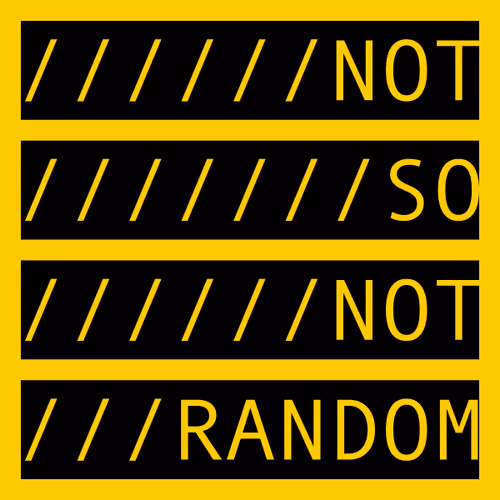 NOT SO NOT RANDOM