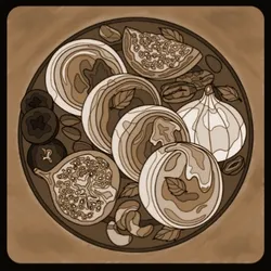 Sepia Vegetable