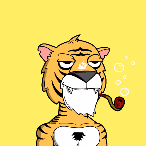 Grouchy Tiger Social Club #8133
