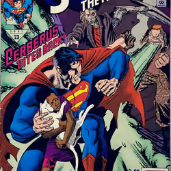 1991 #2 DC SUPERMAN THE MAN OF STEEL (COVER)