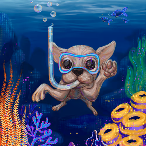 Underwater ocean world