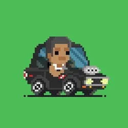 Car Tooned #5 Black Charger